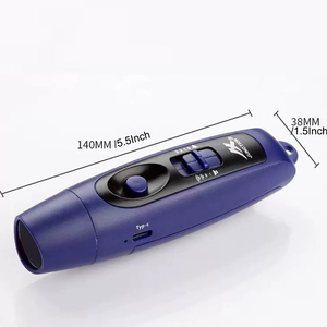 125 dB sạc nhanh USB điện ba tông tần số cao đa âm Còi Điện Tử thể thao ngoài trời còi sinh tồn - Product Image 3