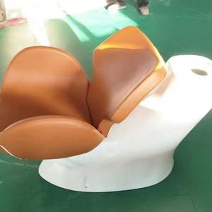 Champú de salón de belleza de diseño moderno, estación de fregadero de retrolavado, cama de lavado de cabello de Metal duradero, fregadero de cerámica inclinable, asiento ajustable - Product Image 3