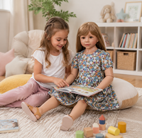 Poupée fille de 100 cm, 7-14 ans, vêtements pour enfants, modèle réaliste grandeur nature, poupée articulée BJD, design créatif, plastique