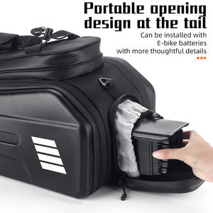 Sacoche de selle multifonctionnelle WEST BIKING pour VTT, accessoires de vélo, sacs arrière pour vélo, sacoche étanche pour batterie de vélo - Product Image 4