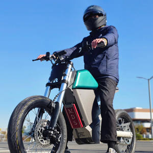 Moto électrique pour adultes Geofought MD-5X 72V 16000W, vélo de montagne électrique 17 pouces, batterie lithium 72V 75Ah, moto tout-terrain électrique - Product Image 5