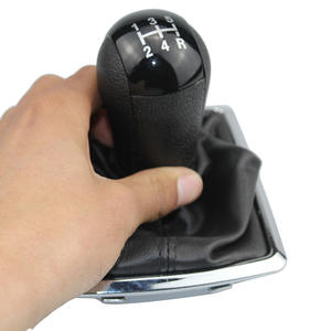 Poignée de levier de vitesse manuelle Ford, housse en cuir, 5 ou 6 vitesses, design ergonomique - Product Image 3