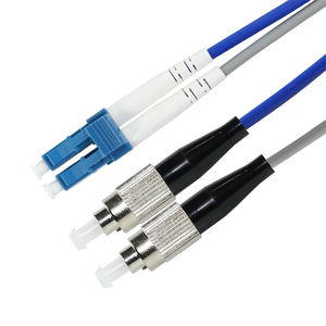 Cable de conexión de fibra multimodo dúplex LC a ST-Cable de puente OM3 50/125μm para LAN, centro de datos, redes ópticas - Product Image 2