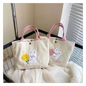 Sacs à main en toile de coton de haute qualité personnalisés, petits sacs à bandoulière pour le shopping avec boucle - Product Image 3