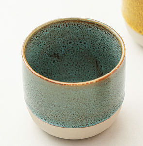 Tazza da Caffè Arabo in Ceramica Artigianale con Finitura Sabbiata, Stile Rustico Saudita, per Espresso, Macchiato e Tè Wabi-sabi, Ideale per il Majlis - Product Image 2
