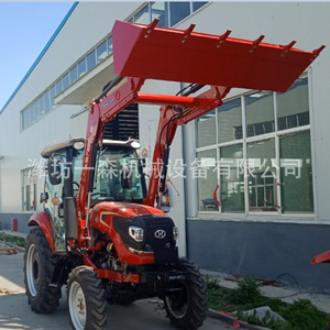 Tracteur à 4 roues motrices multifonctionnel avec chargeur frontal pour usage agricole et de construction - Product Image 2