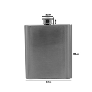 Personnalisé portable 304 en acier inoxydable alcool 8oz métal gravure cadeau petit blanc <span class=keywords><strong>whisky</strong></span> tasse sublimation hanche flacon - Product Image 6