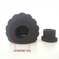 Housse insonorisée pour microphone de diffusion en direct, filet anti-bruit et anti-étincelles pour microphone à condensateur, couverture d'absorption acoustique