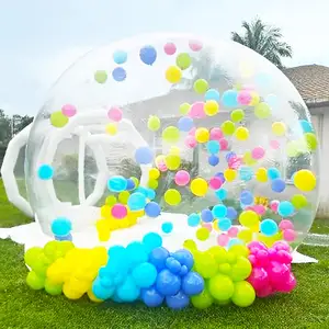 Factory Direct Commercial Clear Domes Kids Inflatable Balloon Dome Bubble Tent House