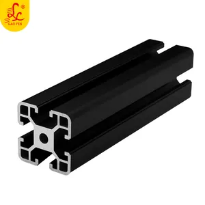 6063 T5 4040 Industrial Aluminio for Work Table Frame Extrusion Profile Materia, 40x40 L Slot T Track Aluminium T- Profile 1kg