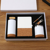 Carnet Minimaliste Blanc avec Base en Bois Style Chinois – Logos Personnalisables ; Coffret Cadeau d'Affaires, Article Commémoratif
