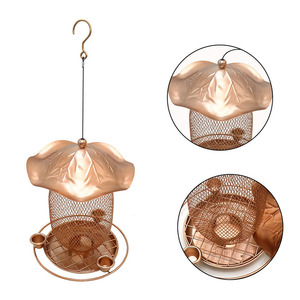 New <strong>Anti</strong>-<strong>Squirrel</strong> Outdoor Bird <strong>Feeder</strong> Eco-Friendly Hanging or Standing Hummingbird Water Feeding Birdhouse - Product Image 2