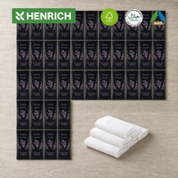 Serviette faciale jetable en coton, emballée individuellement, tissu doux pour les soins de la peau, vente en gros OEM pour le démaquillage