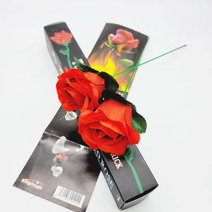 JELO Nouveauté Tour de Magie Rose Jouet Amusant en Plastique Torche Change Roses Mystique Surprise <span class=keywords><strong>Blague</strong></span> <span class=keywords><strong>Blague</strong></span> - Product Image 2