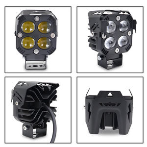 Mini projecteur LED 3 pouces 30W, phare à 4 lentilles, feux de position avant pour moto, éclairage de travail étanche pour Jeeps, voitures, camions, VTT - Product Image 3