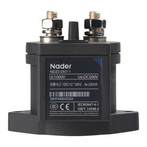 Contactor de CC de Alto Voltaje NDZ3-150, 750V 150A, DC12V/24V/48V, Montaje Modular, CE TUV - Product Image 5