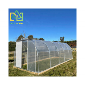 Tunnelhouse de Style néo-zélandais pour abri de plantes d'arrière-cour serre maison jardin Mini Kits de maison verte couverture avec Film plastique - Product Image 2