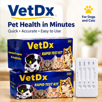 BEST VET Kit de test rapide vétérinaire pour la détection de la peste canine, de l'Ehrlichia, de la Babesia et de l'Anaplasma, kits de test rapide en une étape