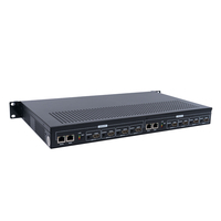 Codificador de Transmisión de Video HEVC H.265 H.264 de 1U para Rack con Audio AAC/MP3, 8 Canales a HTTP/RTSP/RTMP, Bitrate VBR/CBR
