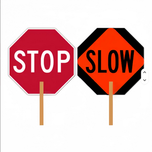 Segnali Stradali di Avvertimento per Parcheggi di Alta Qualità, Ottagonali con Pellicola Riflettente Prismatica di Grado Ingegneristico - Product Image 5