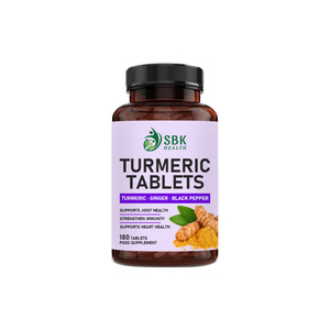 Comprimés de Curcuma et Poivre Noir Directement de l'Usine : Formule de Soutien à la Digestion, à la Santé des Articulations et au Système Immunitaire - Product Image 1