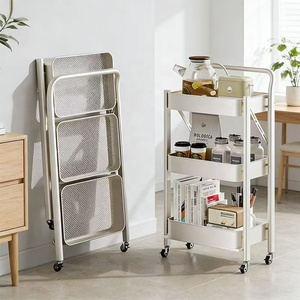 Chariot de rangement mobile et chariot à outils pour salons de beauté, services d'onglerie, de cils, de coiffure et de tatouage - Product Image 1