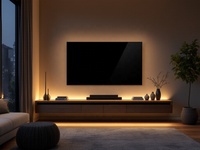 Profil en aluminium anodisé, profilés en alliage d'aluminium pour bande lumineuse encastrée dans un meuble YB1017-33-1