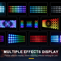 SHEHDS Rgbw etapa discoteca luz al aire libre reflector Led inundación 44x10W impermeable Led de alta potencia Dj pared arandela Luz