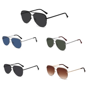 <span class=keywords><strong>2026</strong></span>年新作 メタルサングラス 高級デザイナーブランド アイウェア UV400 サングラス シェード ルネット ドゥ ソレイユ サングラス - Product Image 1