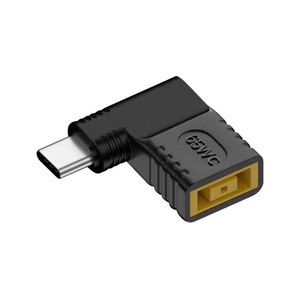 Cho Lenovo vuông <span class=keywords><strong>USB</strong></span> nữ để Loại C nam máy tính xách tay AC Adapter chuyển đổi cung cấp điện DC đầu ra cho máy tính sạc kết nối - Product Image 1
