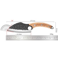 Forgeage professionnel extérieur Portable Camping chasse couteau de boucher os viande couperet couteau de Chef