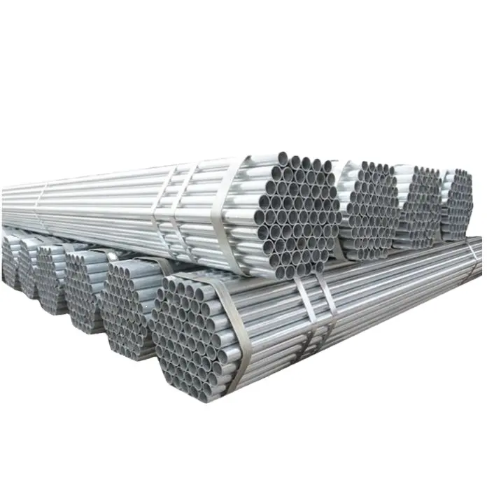 YS Steel galvanized pipes construction galvanised metal fence posts and greenhouse frame