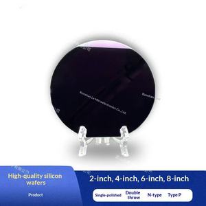 Oblea de Silicio Kunshan <span class=keywords><strong>Lewei</strong></span>, Simple/Doble Tiro, 2-12 Pulgadas, Grado de Prueba CZ/FZ, Tipo P, Tipo N, Pulido, Pot Prime-25-10 - Product Image 2