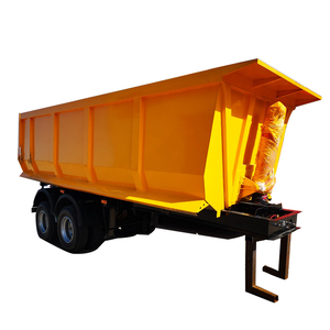Livraison gratuite haute productivité en forme de U 80 tonnes semi-<span class=keywords><strong>remorque</strong></span> camion à benne basculante utilisé cylindre hydraulique - Product Image 6
