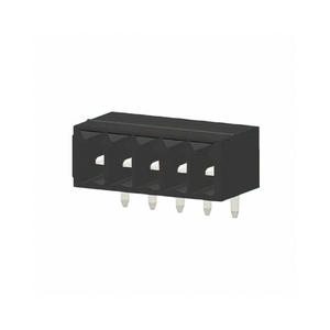 BOM List OQ021G01B000G 2 Position Terminal Block Header Male Pins Shrouded 4 Side 3.50mm 90 Right Angle Through Hole OQ021G01 - Product Image 1