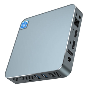 มินิพีซี AK7 Celeron N3350 <span class=keywords><strong>J3455</strong></span> N5105 พีซีขนาดเล็ก แรม 8GB Intel Celeron N5105 Windows 11 มินิพีซีไร้พัดลม - Product Image 3