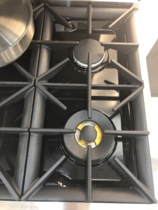 SENG ETL Cuisinière professionnelle certifiée titane noir 6 brûleurs 30 & 36 & 48 pouces Cuisinières à gaz avec four - Product Image 6