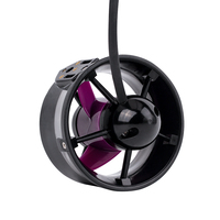 Moteur de propulseur sous-marin électrique à aimant permanent sans balais DC CubeMars W30 KV320 200m 4-6S 12V 24V pour bateau à réaction RC