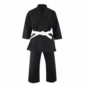 Lightweight 100% Cotton Karate Uniform for Men and <b>Women</b> Judo BJJ MMA Martial Arts <b>Rash</b> <b>Guard</b> Shorts Washed Karate Clothes - Product Image 1