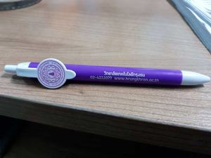 Bolígrafo Económico de Plástico Redondo y Cuadrado <span class=keywords><strong>con</strong></span> Clip Grande Tipo Click, Bolígrafo Azul <span class=keywords><strong>con</strong></span> Impresión de Logotipo Personalizado para Regalo Promocional - Product Image 5