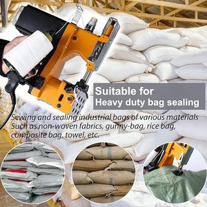 Máquina de <span class=keywords><strong>coser</strong></span> de sellado de bolsas portátil con batería de <span class=keywords><strong>para</strong></span> saco de arpillera, sacos de alimentación de lona, bolsas de arroz, bolsa de papel Kraft tejida PP - Product Image 6
