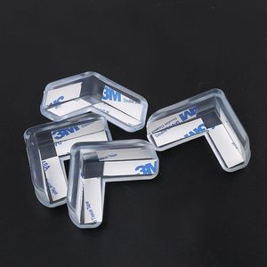 Transparent Silicone Corner <b>Protectors</b> L Shape For <b>Table</b> Edge Safety Guard - Product Image 1