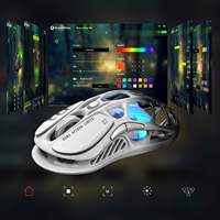 Souris de jeu portable en alliage de magnésium, finition vintage, Cocoon Breaking E-sport pour ordinateur portable, souris ergonomique pour ordinateur