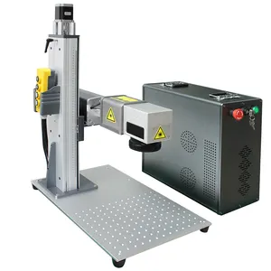 Máquina de gravação a laser de fibra, fabricante superior, personalizada, mini máquina de marcação a laser 3d de fibra de auto foco