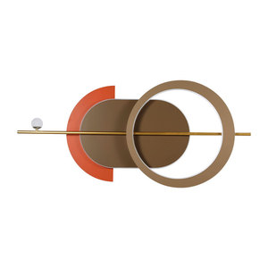 Lámpara de ambiente para sala de estar, cama de dormitorio, lámpara de pared de fondo de <span class=keywords><strong>TV</strong></span> cálida creativa - Product Image 5