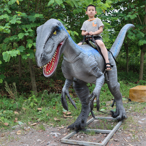 Équipement de dinosaures à chevaucher le plus populaire : Dino réaliste grandeur nature pour centre commercial, parc d'aventure intérieur/extérieur, musée - Product Image 1