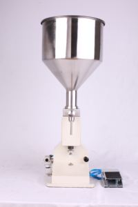 A02 A03 semiautomático Manual neumático aceite/jugo/crema/<span class=keywords><strong>Miel</strong></span>/máquina <span class=keywords><strong>de</strong></span> llenado <span class=keywords><strong>de</strong></span> líquidos máquina <span class=keywords><strong>de</strong></span> llenado líquido cosmético - Product Image 3