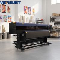 Imprimante textile à sublimation thermique industrielle VERSIJET 1,8 m avec 8 têtes Eps I3200, impression textile haute vitesse