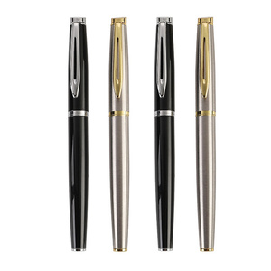 <b>Metal</b> <b>Roller</b> Luxury Black Hotel Ballpoint Pen With Custom Logo - Product Image 3