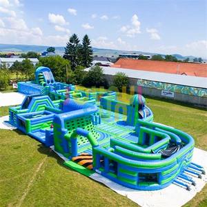 Vui vẻ vui vẻ Chất lượng cao tùy biến Inflatable chơi Mặt đất Inflatable búp bê Inflatable chướng ngại vật cuộc đua - Product Image 1